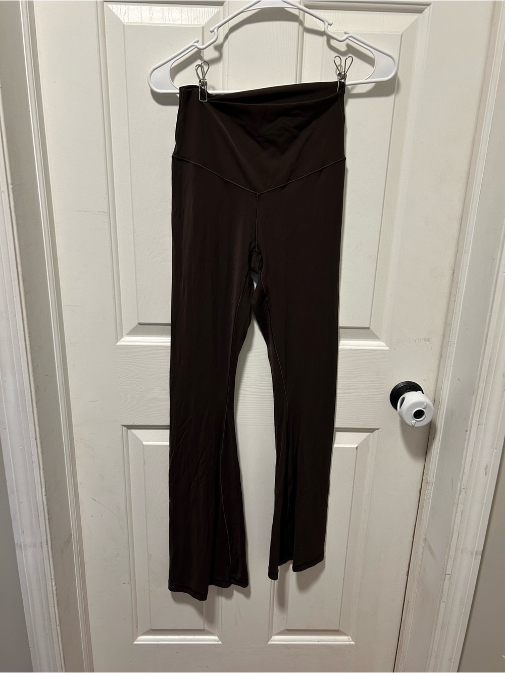 aerie High-Rise Dark Brown Wide-Leg Yoga Pants - please read description!